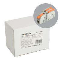 Клемма пружинная STEKKER LD220-102