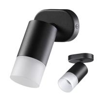 370735 OVER NT21 421 черный Светильник накладной IP20 GU10 9W 235V FLAX