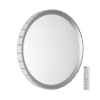 7696/EL PALE SN 90 Светильник пластик/серебристый LED 70Вт 3000-6000К D495 IP43 пульт ДУ KUPI SILVER