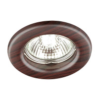 Встраиваемый светильник Novotech Spot Wood 369715 от интернет магазина Elvan.ru