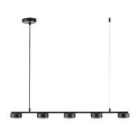 8117/5 COMFI LN25 196 черный, металл Подвесной светильник LED GX53 5*7W 220V TORINA