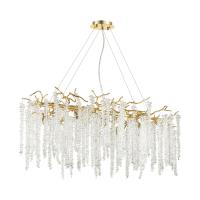 5005/12 HALL ODL23 639 золотой/прозрачный металл/хрусталь Люстра G9 12*40W BANCHE