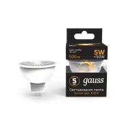 Светодиодная лампа Gauss Софит 5W 500Lm 3000K GU10 101506105-D