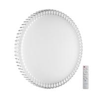 7673/EL PALE SN 198 Светильник пластик/белый/прозрачный LED 70Вт 3000-6000К D490 IP43 пульт ДУ ATIKO