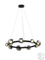 Люстра  подвесная ZORTES FRITTO ZRS.1888.09, Мощность - 36Вт, Тип лампы: LED, В -1600мм / Ш - ø680мм