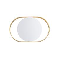 4246/7WW HIGHTECH ODL21 187 бел/золотист/металл Настенный светильник IP20 LED 7W 560Лм 3000K MONDY