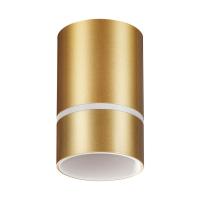370734 OVER NT21 424 золото Светильник накладной IP20 GU10 9W 235V ELINA