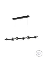 Люстра  подвесная ZORTES FRITTO ZRS.1888.06, Мощность - 24Вт, Тип лампы: LED, В -1650мм / Ш - 1200мм / Г - 120мм