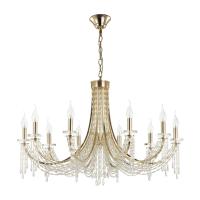 5063/10 CLASSIC ODL24 647 золото/прозрачный/металл/хрусталь Люстра E14 10х40W CAPEL