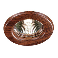 Встраиваемый светильник Novotech Spot Wood 369714 от интернет магазина Elvan.ru