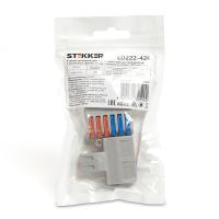 Клемма пружинная STEKKER LD222-426