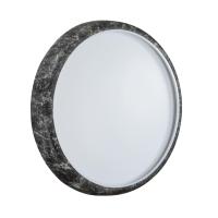 7639/DL COLOR SN 137 Светильник пластик/черн. мрамор LED 48Вт 4000K D410 IP43 MRAMO BLACK