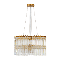 Подвесная люстра Zortes Ice queen ZRS.30514.08, Мощность - Зависит от лампы, Тип лампы: Е14, В -1200мм/580мм / Ш - ø500мм