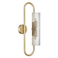 6560/2W SUSPENTIONI LN25 239 золотой/прозрачный/металл/стекло Бра G9 2*20W 220V TORONTO