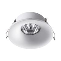 370640 SPOT NT19 476 белый Встраиваемый светильник IP20 GU10 50W 220V METIS