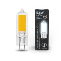 Светодиодная лампа Gauss 5,5W 500Lm 4100K G4 107807205
