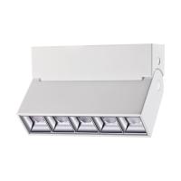 358321 OVER NT19 380 белый Светильник накладной IP33 LED 4000К 13W 110-265V EOS