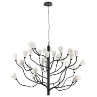 5090/30 MODERN ODL25 561 черный матовый/белый/фарфор Люстра G4 LED 30*5W GARDI