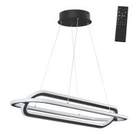 359173 OVER NT23 316 черный Светильник подвесной диммируемый, в комплекте пульт ДУ IP20 LED 4000К 116W 220V ONDO
