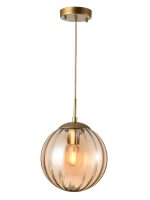 9932-1хE27-BrAmb Подвес бронза