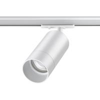 370860 PORT NT22 202 белый Светильник трековый однофазный двухжильный IP20 GU10 9W 220V SLIM