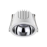 358689 SPOT NT21 462 белый/хром Светильник встраиваемый светодиодный IP20 LED 4000К 10W 100-265V KNOF