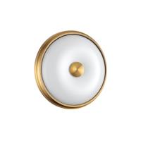 4956/2 WALLI ODL22 687 античн.бронза/металл/белый/стекло Настенно-потолочн.светильн. E14 2*40W PELOW