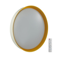 Настенно-потолочный светодиодный светильник Sonex Color Tuna Yellow 7711/EL от интернет магазина Elvan.ru