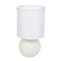 8228/1T MODERNI LN25 000 белый, керамика/текстиль Настольная лампа E14 1*40W 220V MAKOVIA