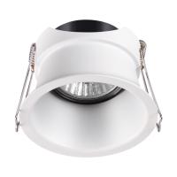 370446 SPOT NT19 516 белый Встраиваемый светильник IP20 GU10 50W 220V BUTT