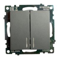 Выключатели STEKKER GLS10-7102-06