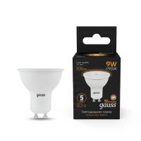 Светодиодная лампа Gauss Софит 9W 830Lm 3000K GU10 101506109