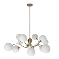 Cветильник на штанге Zortes Blo ZRS.1777.12, Мощность - Зависит от лампы, Тип лампы: G9, В -↕850мм / Ш - ᴓ850мм