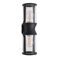 Уличный настенный светильник Arte Lamp Minchir A8306AL-2BK