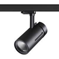 358595 PORT NT21 272 черный Трехфазный трековый cветильник IP20 LED 4000K 30W 175-245V DEP