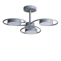 5658/36CL LEDIO LN23 279 серый Люстра потолочная LED 36W 3000-6000K 1840Лм 220V EVIN