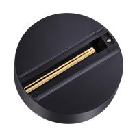 135073 PORT NT19 137 черный Трехфазная чаша крепления для стационарной фиксации прожекторов P20 220V