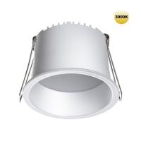 359234 SPOT NT23 472 белый Светильник встраиваемый светодиодный IP20 LED 9W 220V 540Лм 3000К TRAN