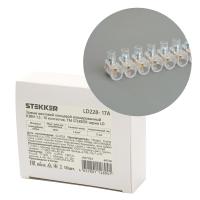 Клемма винтовая STEKKER LD228-17А