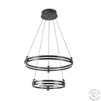 Подвесной светильник Zortes DUBLE-R ZRS.30514.09, Мощность - 125Вт, Тип лампы: LED, В -1500мм/350мм / Ш - Ø400мм+600мм
