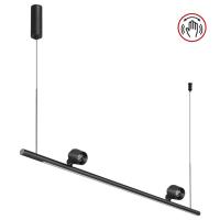 359309 OVER NT24 288 черный Светильник подвесной диммируемый (сенсер) IP20 LED 14W+14W 4000K 220-240V FERMO