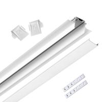 135200 SHINO NT23 172 белый Низковольтный шинопровод для встраиваемого монтажа в ГКЛ 2м IP20 48V SMAL