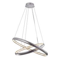 920127-30W-3000K Люстра светодиодная подвесная темно-серый ELVAN