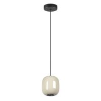 5053/1A PENDANT ODL24 447 черный/цвет слонов.кости//металл Подвес GU10 LED 4W OVALI