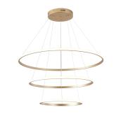 Светильник ZORTES RINGOLIGHT ZRS.33320.75C, Мощность - 75Вт, Тип лампы: LED, В - 1500мм / Ш - ø200/ø400/ø600мм