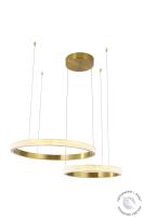 Светильник ZORTES LIDIA ZRS.30111.63, Мощность - 63Вт, Тип лампы: LED, В -1500мм/700мм / Ш - ø400/600мм