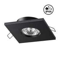 370805 SPOT NT22 532 черный Светильник встраиваемый влагозащищенный IP44 GU10 50W 220V AQUA