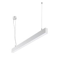 358879 OVER NT22 342 белый Светильник подвесной светодиодный (длина подвесов 1,2м) IP20 LED 4000K 30W вниз + 12W вверх 220V ITER