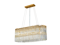 Подвесная люстра Zortes Ice queen ZRS.30514.9, Мощность - Зависит от лампы, Тип лампы: Е14, В -1200мм/580мм / Ш - ø800*300мм