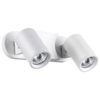 370651 OVER NT19 430 белый Светильник накладной IP20 GU10 2*50W 220V GUSTO